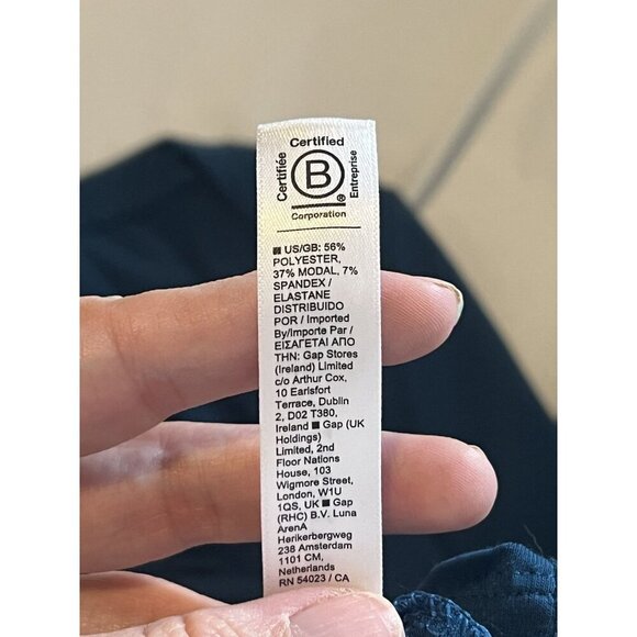 Athleta Turquoise Polyester Modal Blend Long Sleeve Shirt Size XS - Picture 10 of 12